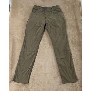 KUHL Radikl Pants Men Size 30x32 Khaki Stretch Hiking Outdoors Climbing 5370